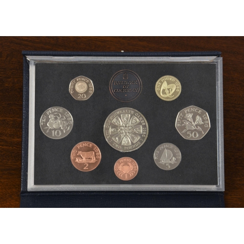 407 - Numismatics interest - Channel Islands, comprising a Liberation of Jersey and Guernsey Datestamp 50p... 