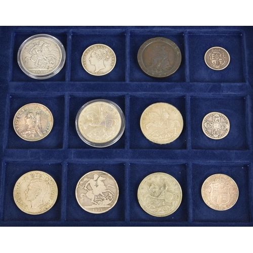 432 - Numismatics interest - A large collection of various vintage / antique coinage to include silver, co... 