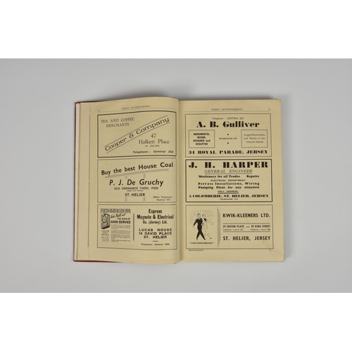 487 - Kelly's Directory of the Channel Islands 1939, Kelly's Directories Ltd, 1939, three folding maps, pu... 