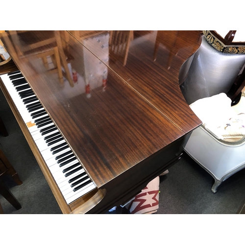 724 - A Bechstein mahogany Model L (Lilliput) baby grand piano, originally supplied by Forsyth Brothers Li... 