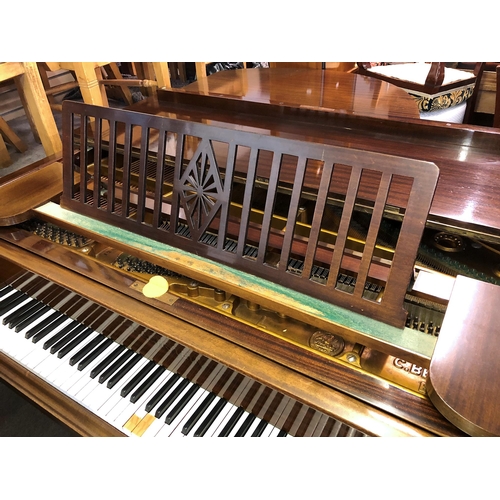 724 - A Bechstein mahogany Model L (Lilliput) baby grand piano, originally supplied by Forsyth Brothers Li... 