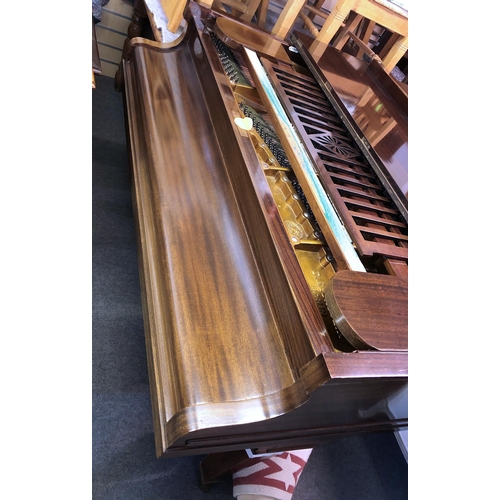 724 - A Bechstein mahogany Model L (Lilliput) baby grand piano, originally supplied by Forsyth Brothers Li... 