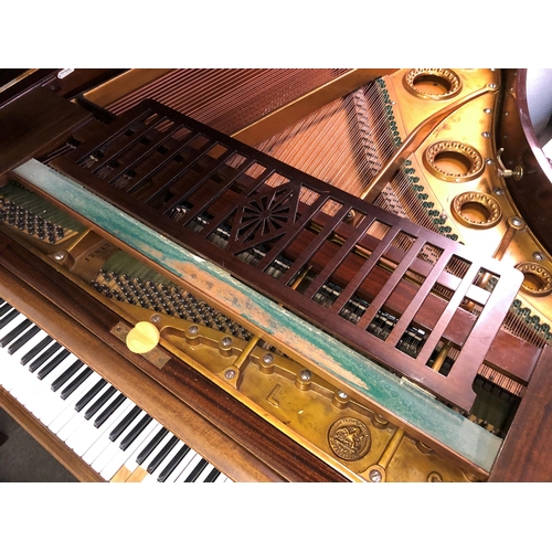 724 - A Bechstein mahogany Model L (Lilliput) baby grand piano, originally supplied by Forsyth Brothers Li... 