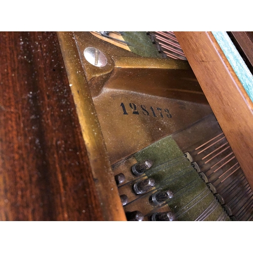 724 - A Bechstein mahogany Model L (Lilliput) baby grand piano, originally supplied by Forsyth Brothers Li... 