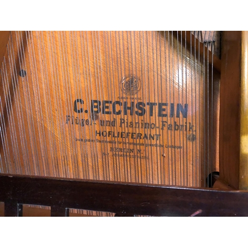 724 - A Bechstein mahogany Model L (Lilliput) baby grand piano, originally supplied by Forsyth Brothers Li... 