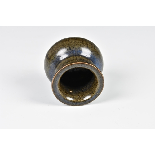 1536 - A small Chinese junyao tripod censer, probably Song dynasty (960-1279), of cauldron form with slight... 