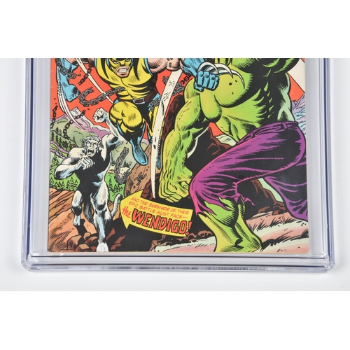 1676 - MARVEL COMICS - The Incredible Hulk No. 181 CGC 9.0, published by Marvel Comics in November 1974. Th... 