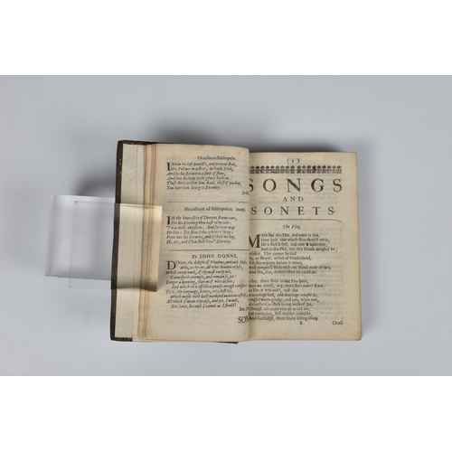 1717 - Donne (John), Poems, &c... with Elegies on the Author's Death, 5th edition, pub. London: T[homas] N[... 