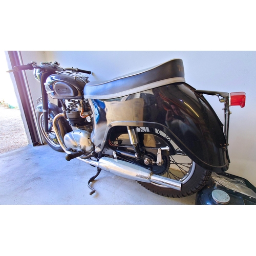 1772 - A 1962 Triumph 500 Speed Twin 5TA motorcycle with Guernsey three digit number plate '579', first reg... 