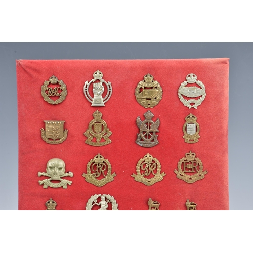 1788 - A collection of sixty Two (62) Military cap badge etc, to include Leicestershire; South Wales Border... 