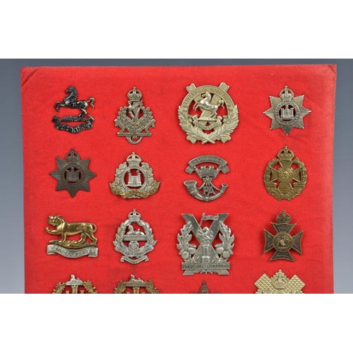 1788 - A collection of sixty Two (62) Military cap badge etc, to include Leicestershire; South Wales Border... 