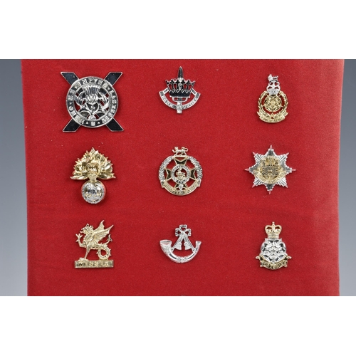 1788 - A collection of sixty Two (62) Military cap badge etc, to include Leicestershire; South Wales Border... 