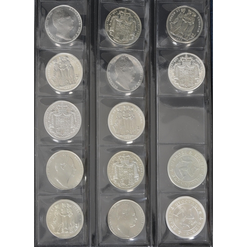 1897 - Numismatics interest - Seven binders of Worldwide coinage, to include Guernsey, France, Euros etc, v... 