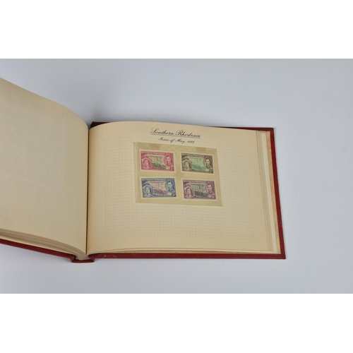 1923 - Philately interest - King George VI Coronation mint Commonwealth stamp collection, in 1937 F. G. Ser... 