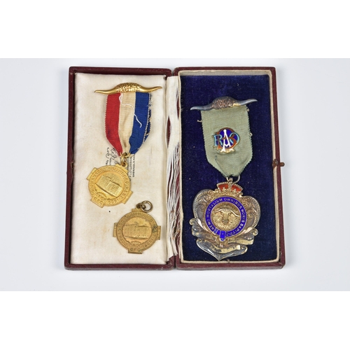 1978 - Four cased silver gilt and enamel RAOB jewels, to Brother P. B. De Carteret of Loyalty Lodge No. 302... 