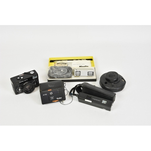 2102 - Miniature cameras - A collection, to include a Minolta 16II, boxed with case and paperwork; Voigtlan... 