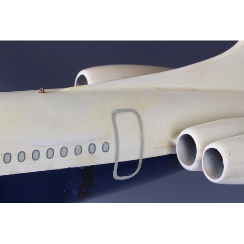 2142 - Vintage advertising interest - A rare British Airways model of a Vickers VC10, 1/50th scale, G-ABBA,... 