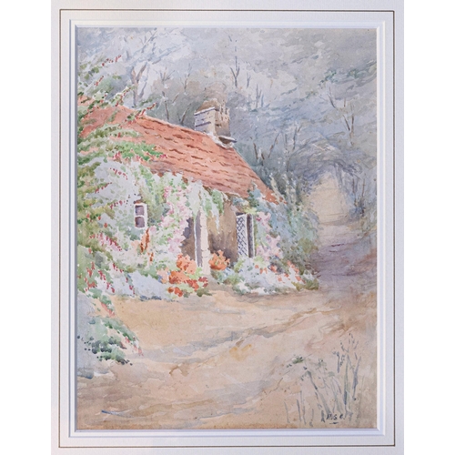 286 - Ethel Sophia Cheeswright (British, 1874-1977), 'L'Ecluse, Sark'. * watercolour, signed with initials... 