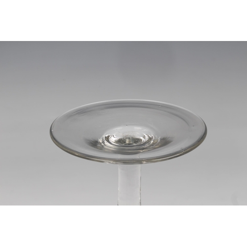 87 - An Art Deco Vetri della Arte (Vedar) wine goblet, the bowl enamelled with a continuous frieze of nud... 