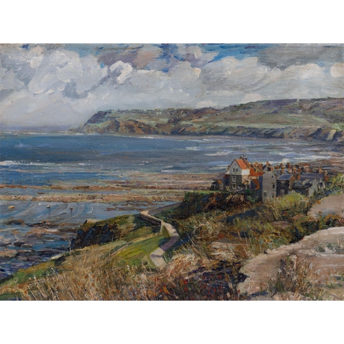 968 - AF Watson (British late 20th century), Flamborough Head, (North Landings), Robin Hoods Bay, Ca... 