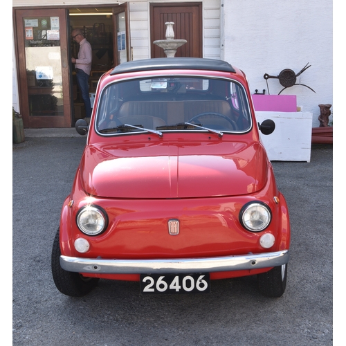 1771 - A 1965 Fiat 500F, LHD, Italian import, first registered on 5th June 1965 in Milan - complete with th... 