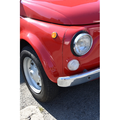 1771 - A 1965 Fiat 500F, LHD, Italian import, first registered on 5th June 1965 in Milan - complete with th... 