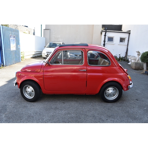 1771 - A 1965 Fiat 500F, LHD, Italian import, first registered on 5th June 1965 in Milan - complete with th... 