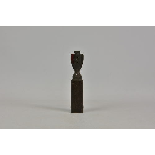 1793 - An original WWII British 2-inch high explosive mortar, no fuse etc, just shell, 9½in. (24.1cm.) long... 