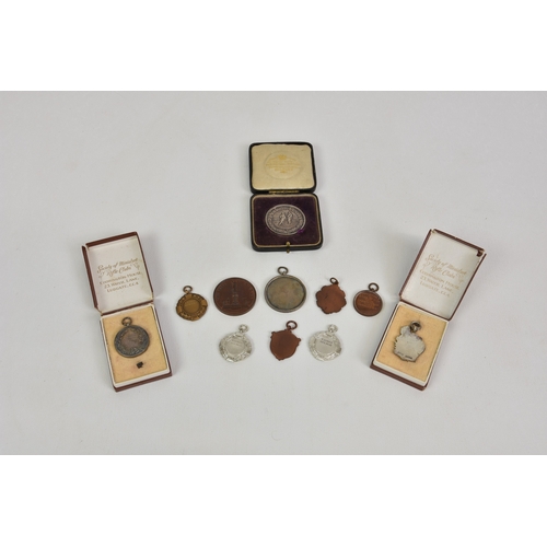 1794 - Royal Signals interest - Seven boxed medals, awarded to Captain John Mark Noel Richardson for rifle ... 