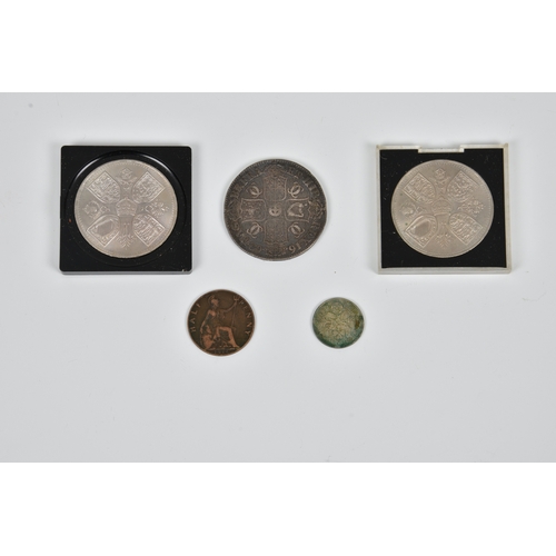 1851 - Coins - a Charles II (1660-1685) Crown, 1662, first bust, rose below, Fine, some evidence of cleanin... 