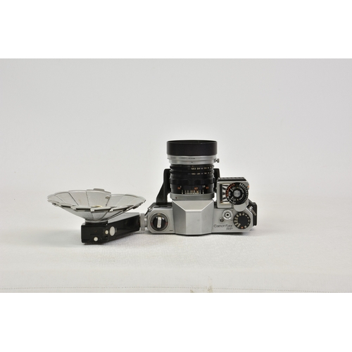 2090 - A Canon Canonflex RP camera, serial No. 115235, with Super-Canonmatic lens R 50mm 1:18 No.49400, tog... 