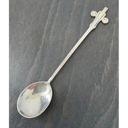 30 - Archibald Knox for Liberty & Co - A rare silver jam spoon, Liberty & Co, Birm. 1906, pattern No. 226... 