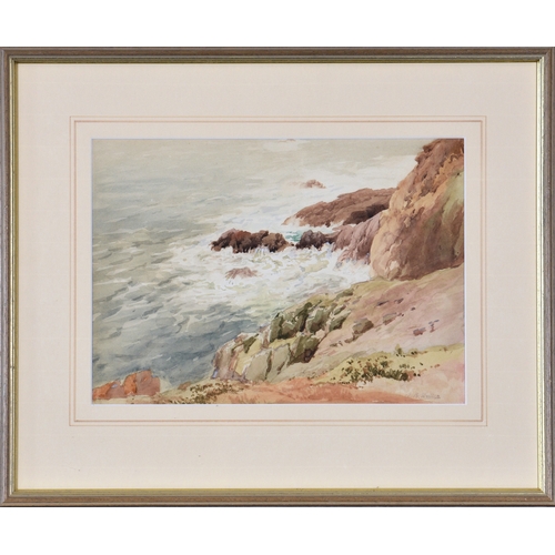 293 - Arthur Basset Waller (British, 1882-1974), Sark coastal scenes, watercolours, a pair, both signed lo... 