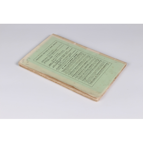 312 - Pissard, H, La Clameur de Haro dans le Droit Normand, Caen, L. Jouan, 1911, original printed green p... 