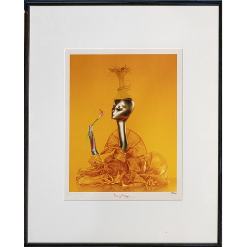 332 - Barry Lategan (South African, b.1935), Untitled, chromogenic print, signed in black ink lower centre... 