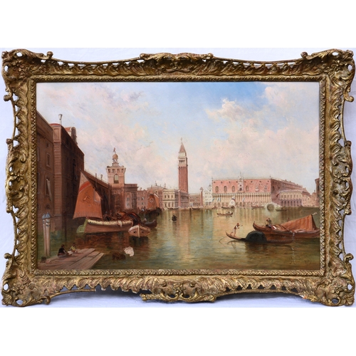 467 - Alfred Pollentine (British, 1836-1890), The Ducal Palace, Venice; The Grande Canal, Venice, a pair, ... 