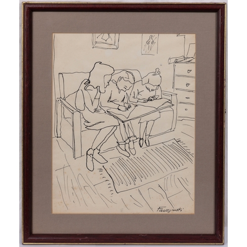 577 - Jerzy Faczynski (Polish, 1917-1995), A large collection of approximately ninety-two loose drawings a... 