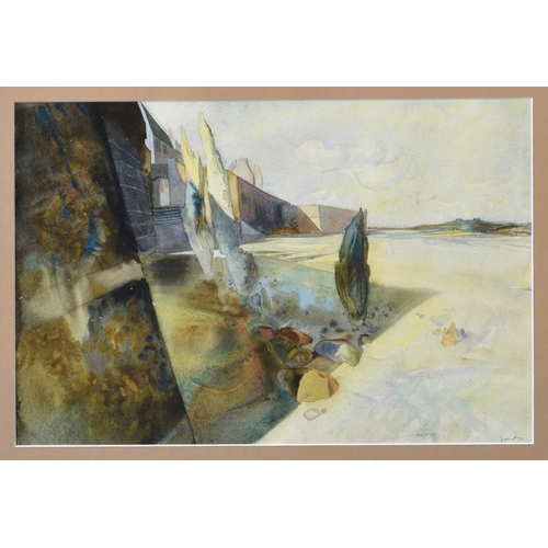 237 - Frederick Sands R.I. (British, 1916-1992), "St Servan", France, watercolour, signed lower ... 