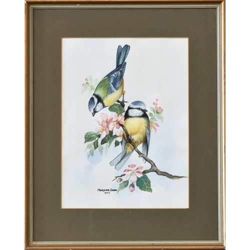 277 - Marjorie Zaman (late 20th century), Six framed watercolour and gouache paintings of British Garden B... 