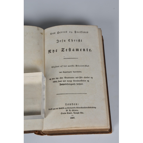 380 - Early 19th century French-Swedish dictionary and lexicon, comprising 'Nouveau Dictionnaire Portatif ... 