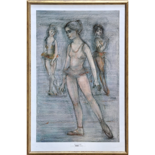 405 - Edna Hibel (American, 1917-2014), 'Ballerina', limited edition coloured print, numbered 252/1000, pu... 