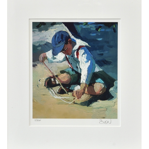 412 - Sherree Valentine Daines (British, b.1956), 'Child's Play I' and 'Child's Play II', a pair of limite... 