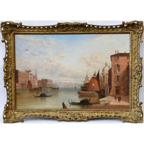 467 - Alfred Pollentine (British, 1836-1890), The Ducal Palace, Venice; The Grande Canal, Venice, a pair, ... 