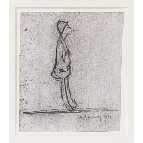 538 - Laurence Stephen Lowry, RA, RBA (British, 1887-1976), A Boy Smoking, pencil, signed and dated 'L.S. ... 