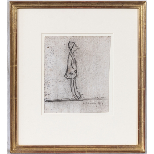 538 - Laurence Stephen Lowry, RA, RBA (British, 1887-1976), A Boy Smoking, pencil, signed and dated 'L.S. ... 