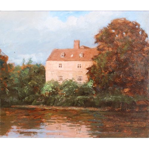 552 - John Foulger (British, 1943-2007), Flatford Mill Suffolk, acrylic on card, signed lower right, ins... 