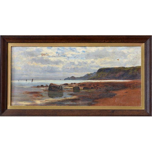 644 - Alexander Lawson (British, active 1890-1903), "Evening, Rhos Colyn Bay, Isle of Anglesey",... 