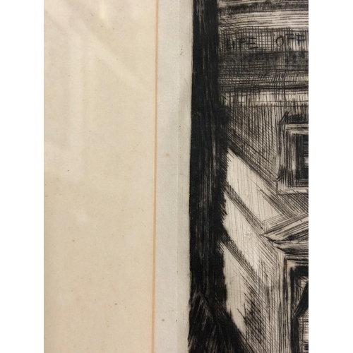 396 - Sir Muirhead Bone NEAC, HRSA, HRWS (Scottish, 1876-1953), Piccadilly Circus at Night, drypoint etchi... 