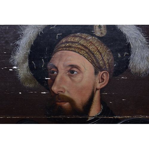 501 - After Hans Holbein the Younger (German, 1497-1543), Portrait of Sir Nicholas Carew KG (c.1496-1539),... 