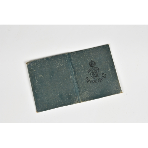 17 - A rare Royal Guernsey Militia / I.D card named to Lance Corporal N Brehaut,  Army No. 7542148, dated... 